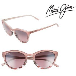 Maui Jim Star Gazing Rose-Tinted Polarized Sunglasses